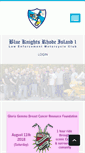 Mobile Screenshot of blueknightsri1.org